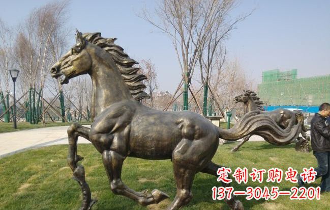 吉林铜雕奔马
