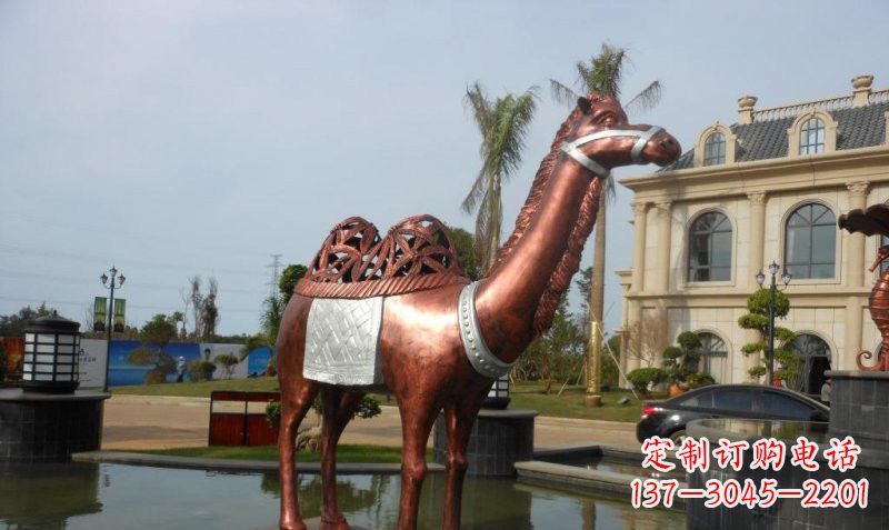 吉林铜雕抽象骆驼