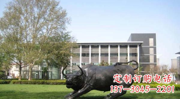 吉林铜雕牛公园动物雕塑 (2)