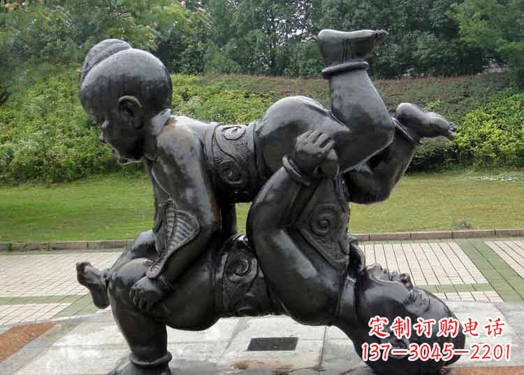 吉林顽皮的小孩