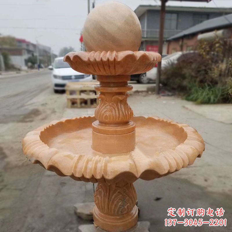 吉林晚霞红风水球