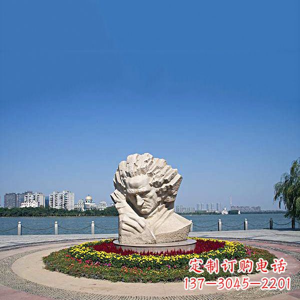 吉林维也纳古典乐派代表人物世界知名音乐家贝多芬石雕景区景观雕像