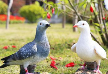 吉林秦皇岛和平鸽雕塑：表达和平与友谊的象征