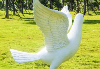 吉林以和平鸽为灵感，用雕塑记录世界和平