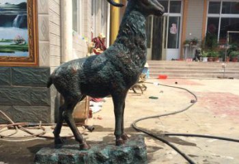 吉林艺术与自然的结合——青铜羊公园动物雕塑