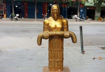 吉林昆仑山神农雕塑像，传承古老艺术