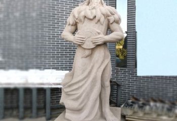 吉林手工雕刻伏羲石雕塑像