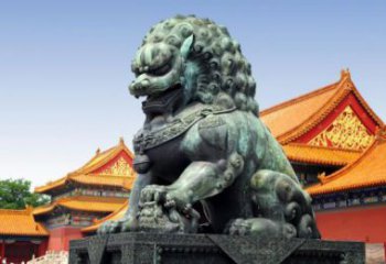 吉林贵族气派，古典青铜狮子雕塑