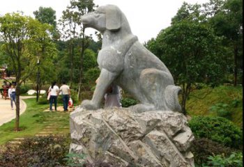 吉林中领雕塑狗公园动物雕塑摆件