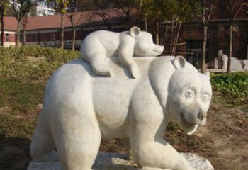 吉林狗熊雕塑景观，给你一个精美园林