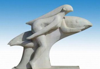 吉林中领雕塑海豚雕塑，让你的公园变得出众！