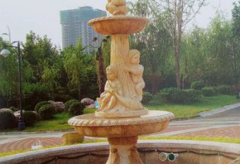 吉林石雕喷泉龙头——美观优雅的水景定制