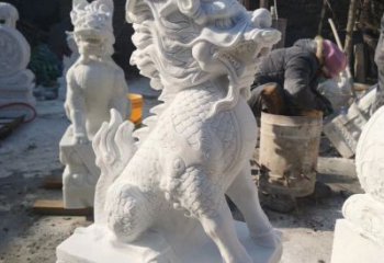 吉林正宗古典麒麟神兽招财动物雕塑