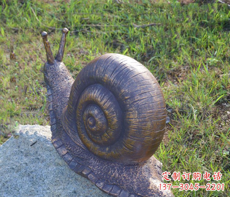 吉林蜗牛铜雕