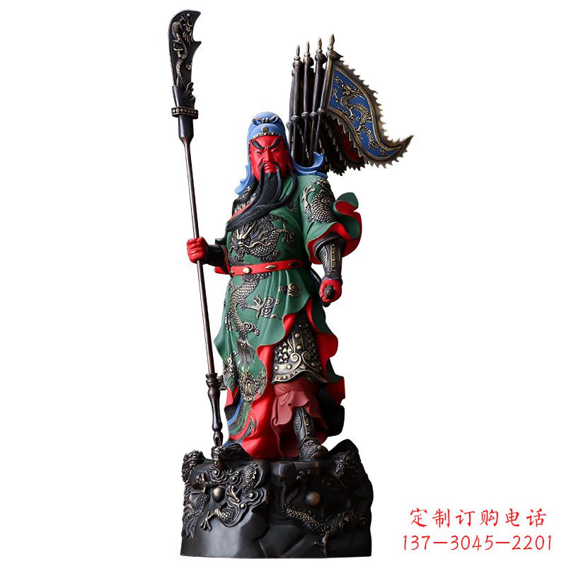 吉林武财神关二爷雕塑