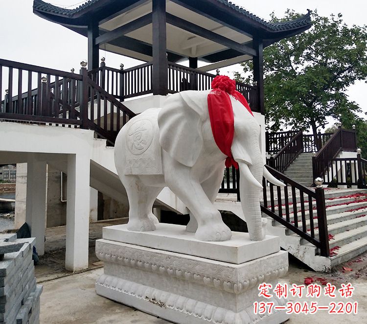 吉林小孩大象石雕