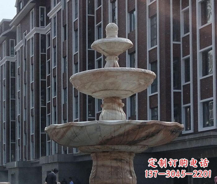 吉林小区景观大型喷泉石雕 (6)