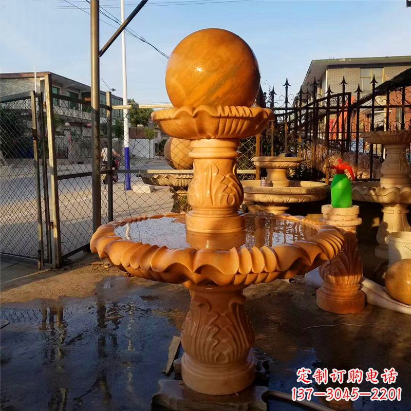 吉林小区石雕喷泉塔