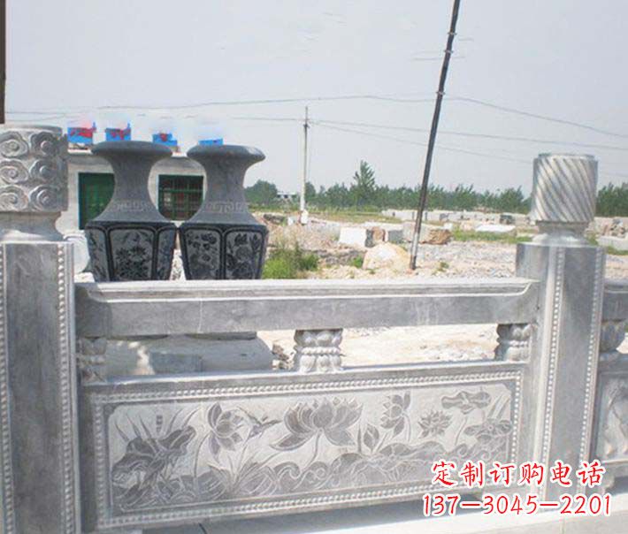 吉林园林仿古石栏板景观石雕 (3)