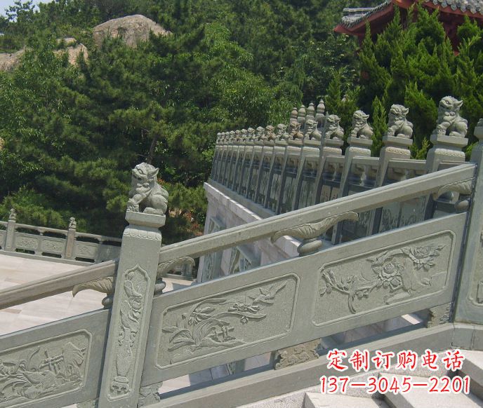 吉林园林仿古石栏板景观石雕 (4)