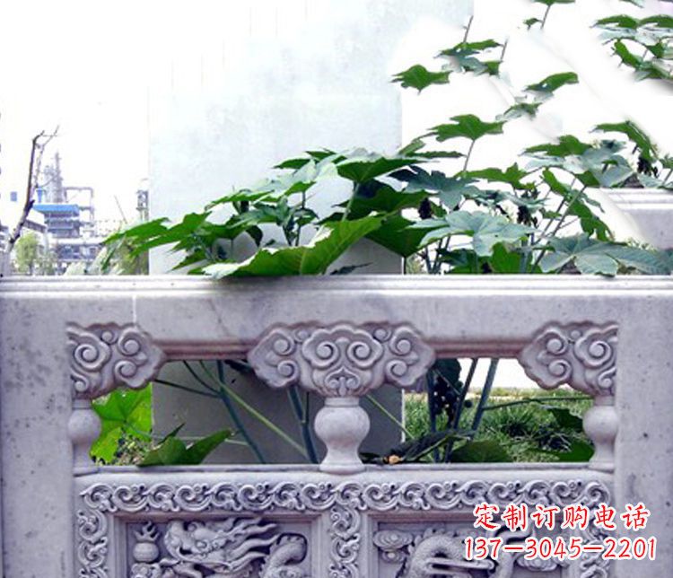 吉林园林仿古石栏板景观石雕 (6)