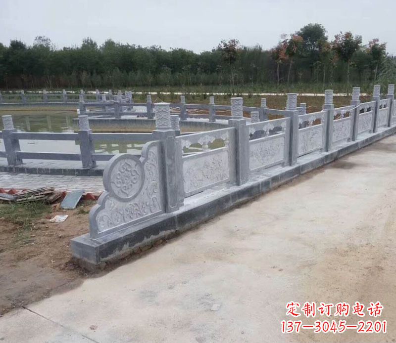 吉林园林仿古石栏板景观石雕 (11)