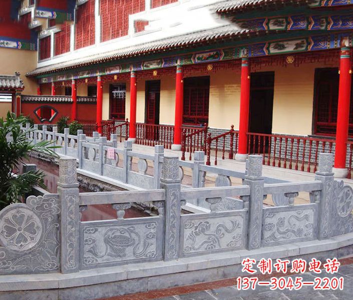 吉林园林仿古石栏板景观石雕 (12)
