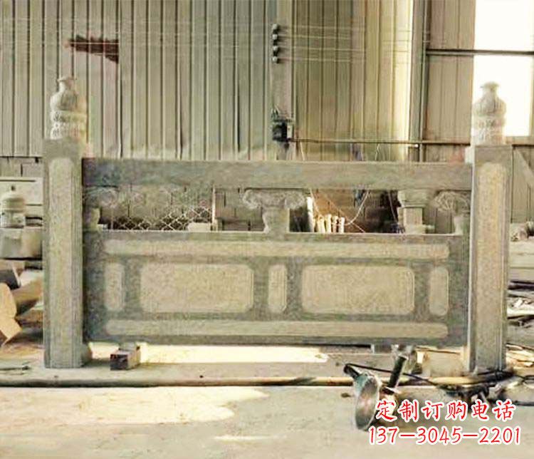 吉林园林仿古石栏板景观石雕