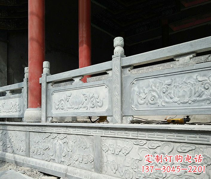 吉林园林仿古石栏板景观石雕_1 (3)