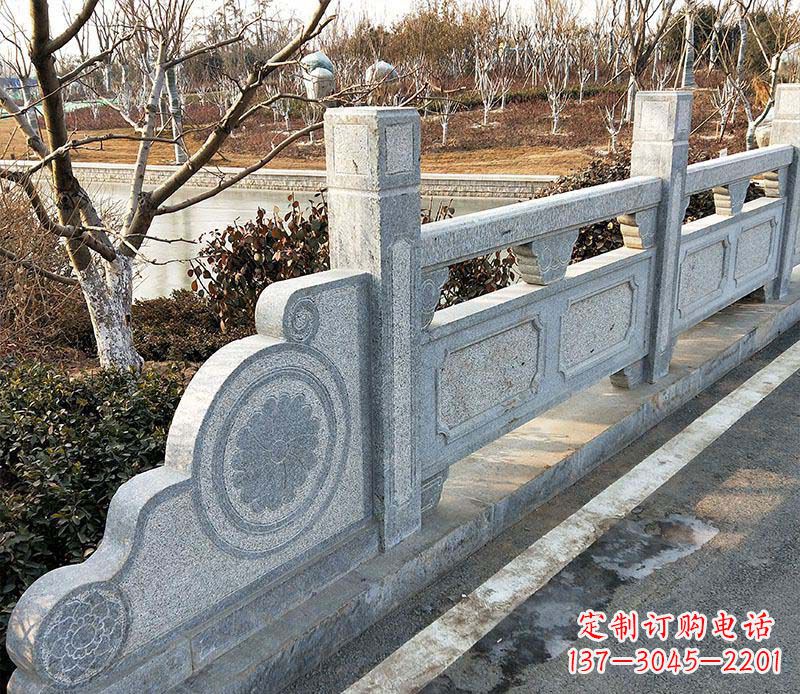 吉林园林仿古石栏板景观石雕_1