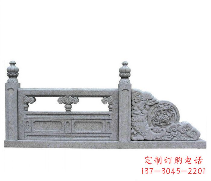 吉林园林景观大理石栏板雕塑 (2)