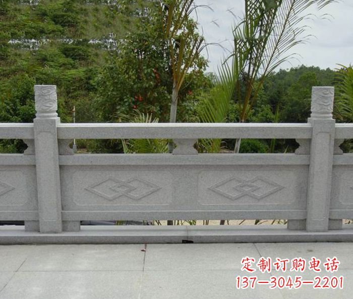 吉林园林景观大理石栏板雕塑 (3)