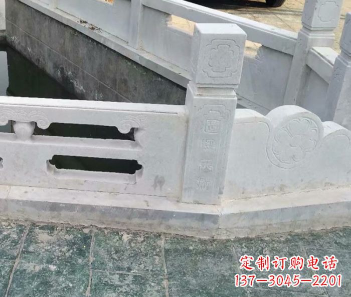 吉林园林景观大理石栏板雕塑 (7)