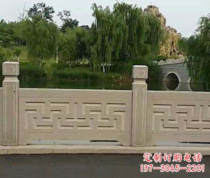 吉林园林景观大理石栏板石雕 (4)