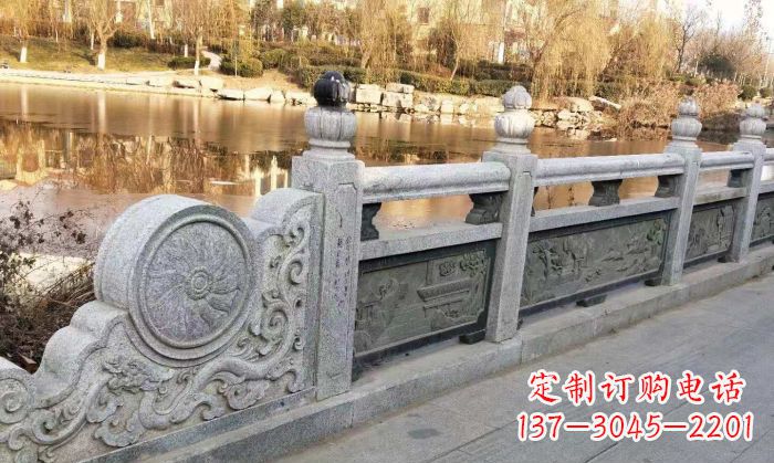 吉林园林景观大理石栏板石雕 (10)