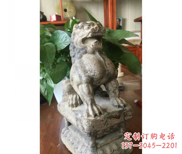 吉林园林景观大理石狮子石雕