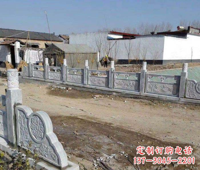吉林园林景观仿古栏板石雕