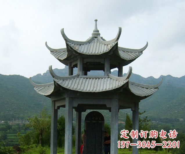 吉林园林景观仿古凉亭石雕