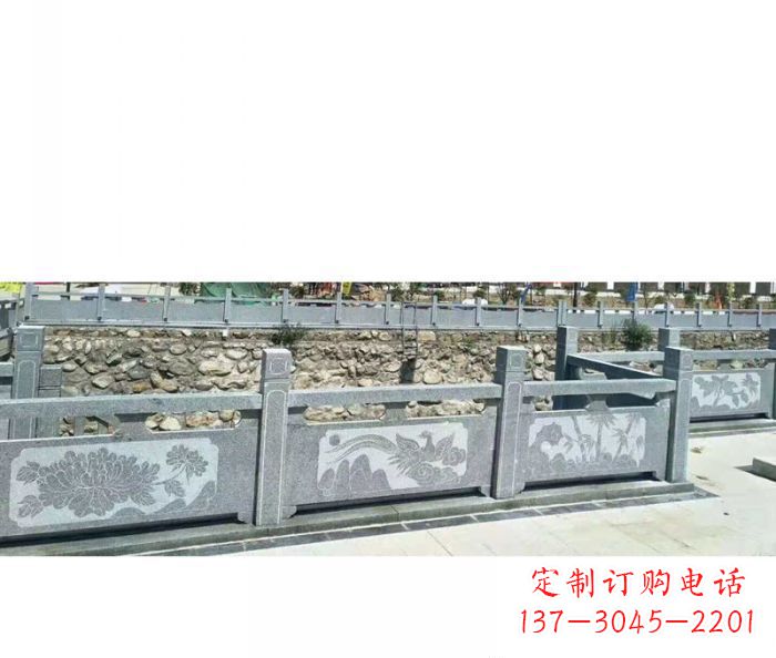 吉林园林景观仿古石雕栏板 (5)