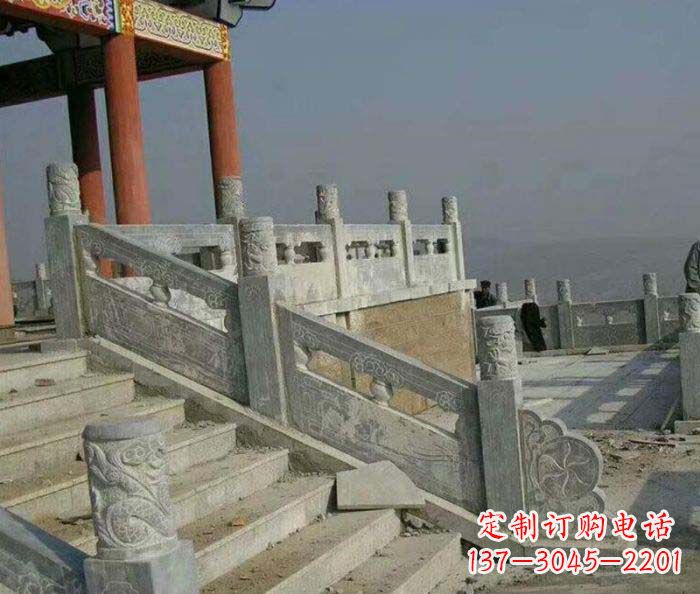 吉林园林景观仿古石雕栏板