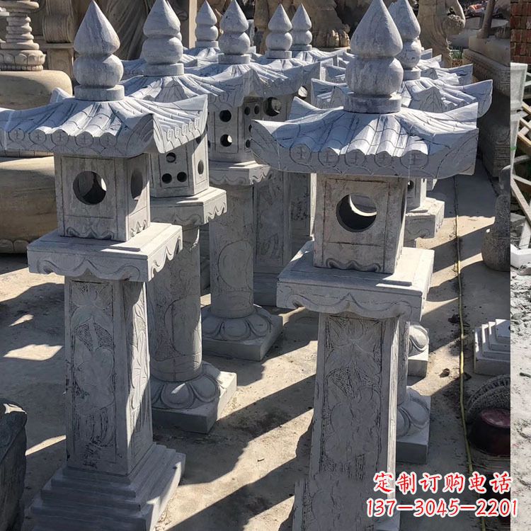 吉林中式汉代石雕灯笼