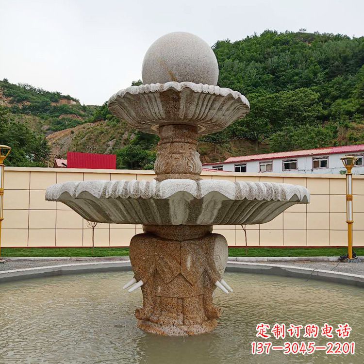 吉林中式喷泉石雕