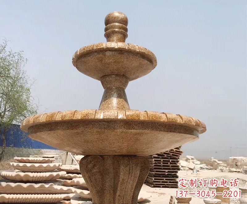 吉林中式石雕喷泉