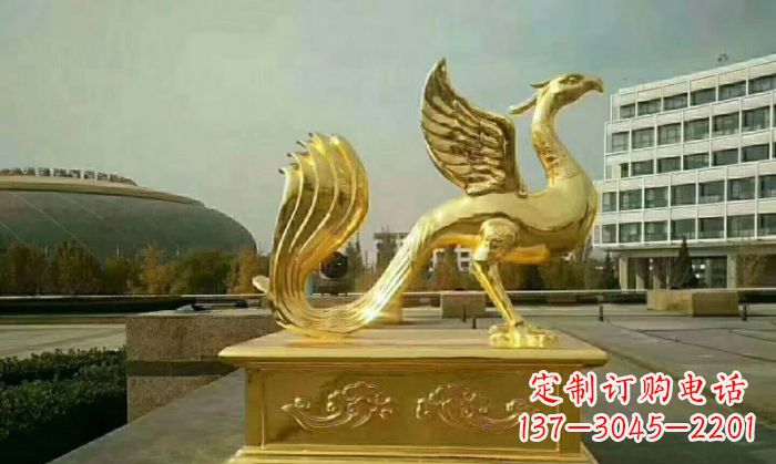 吉林朱雀铜雕