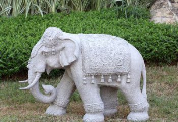 吉林中式石雕大象