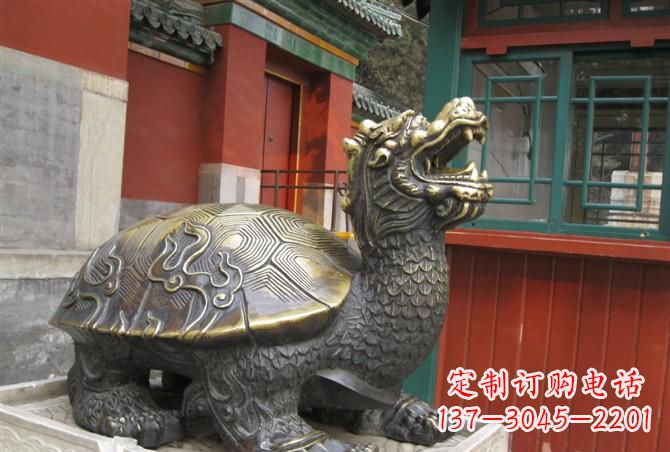 吉林铸铜龙龟雕塑
