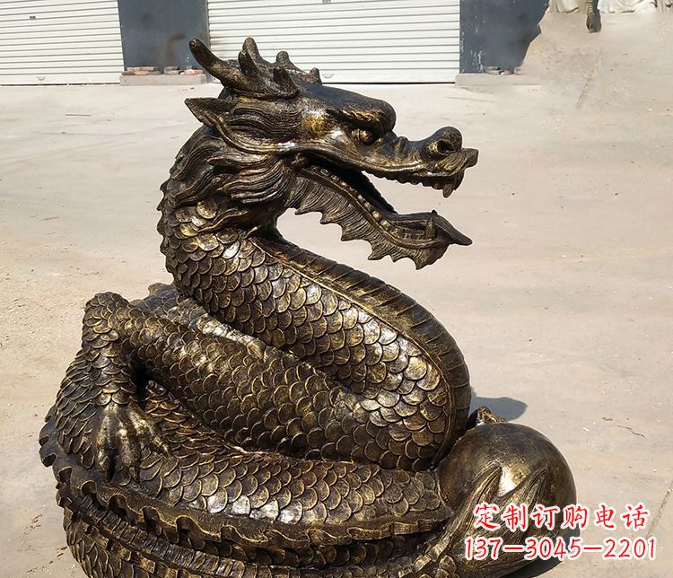 吉林铸铜神龙雕塑