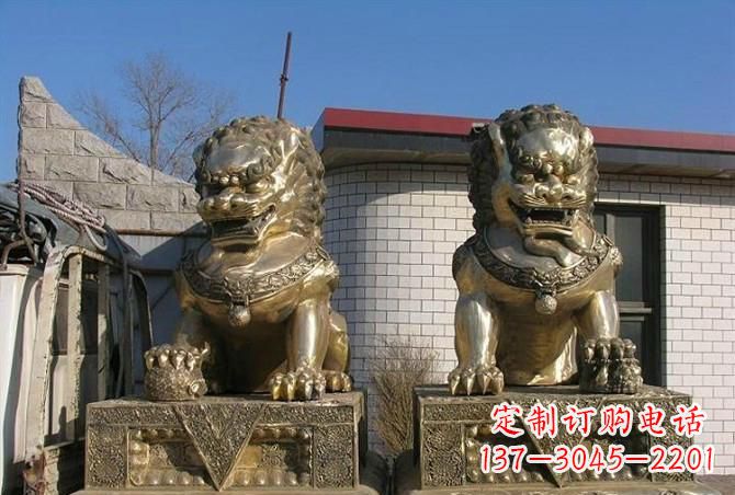 吉林铸铜狮子雕塑