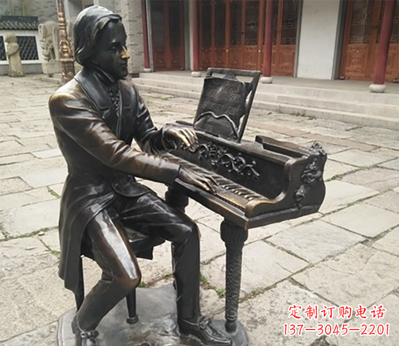吉林铜雕钢琴