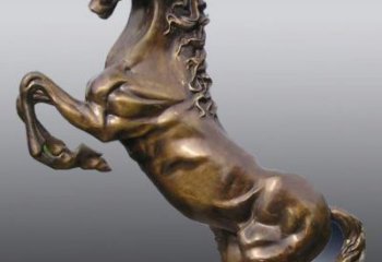 吉林铸铜工艺-马雕塑